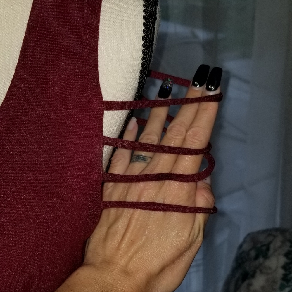 #18 🆓️SEXY CHARLOTTE RUSSE STRAPPY DRESS - Picture 4 of 5